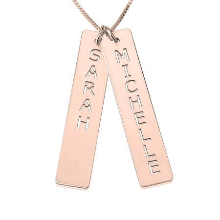 Custom Bar Necklace - Love Be Jewels