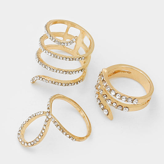 Angela Ring Set (G) - Love Be Jewels