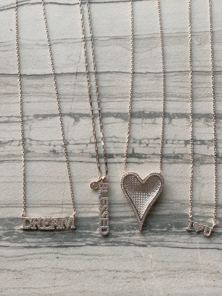 Good Heart Necklace (Silver) - Love Be Jewels