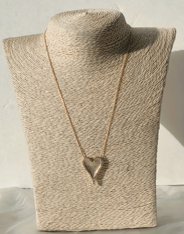 Good Heart Necklace (Gold) - Love Be Jewels