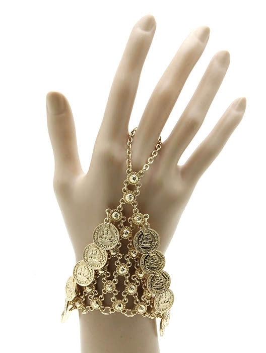 Coins Hand Chain - Love Be Jewels