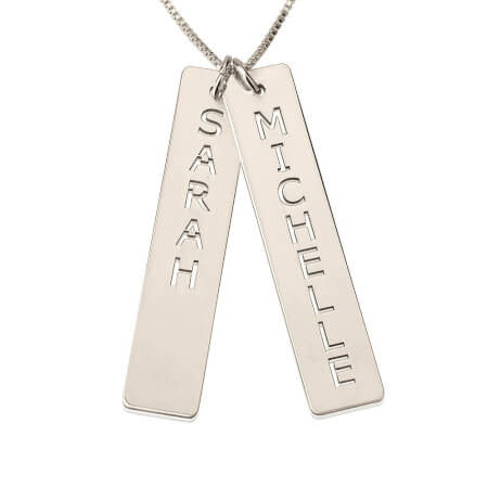 Custom Bar Necklace - Love Be Jewels