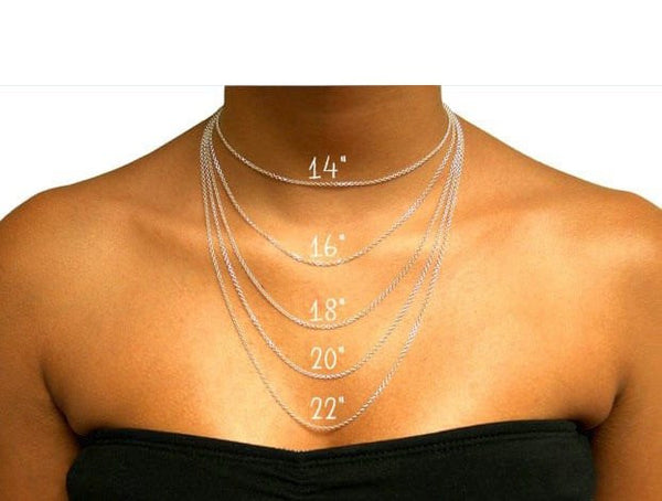 Foreign Nameplate Necklace Rose Gold - Love Be Jewels